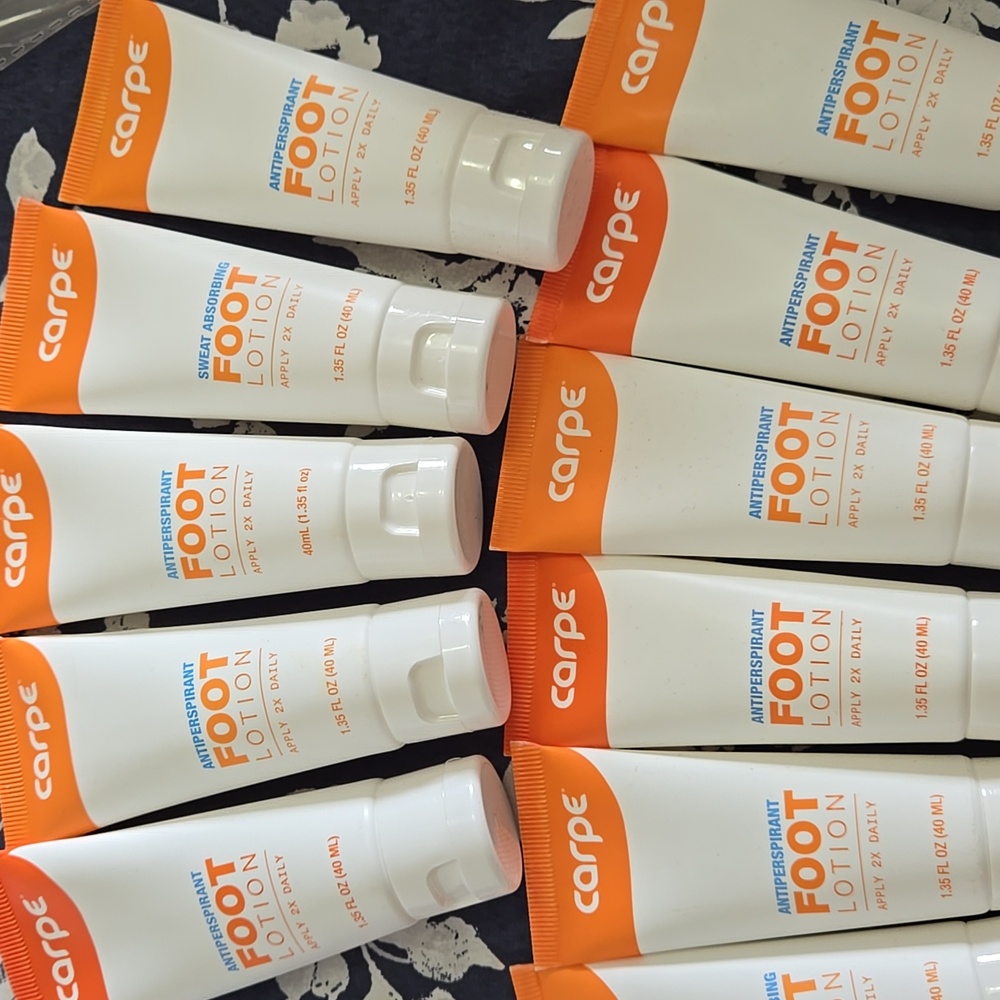 Carpe foot lotion Brandnew/unused